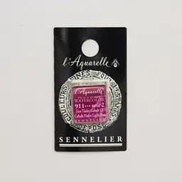 Акварельна фарба Sennelier, полукювета, S2, Кобальт фіолетовий світлий відтінок (Cobalt Violet Light Hue)