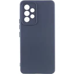Чехол Silicone Cover Ummi Lakshmi Full Camera (AA) для Samsung Galaxy A32 5G Синий / Midnight Blue