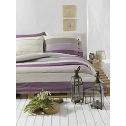 Комплект постільної білизни Buldans Burumcuk Євро Ліловий 000165467