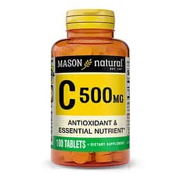 Вітаміни та мінерали Mason Natural Vitamin C 500 мг, 100 таблеток