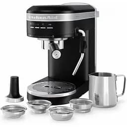 Рожкова кавоварка еспресо KitchenAid 5KES6503EBK - мініатюра 3
