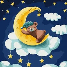 Картина за номерами Ideyka Казкова ніч 30x30 см (KHO6064)