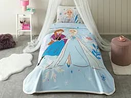 Постільна білизна з покривалом-піке Frozen Family / простирадло на резинці Tac pbe0051402
