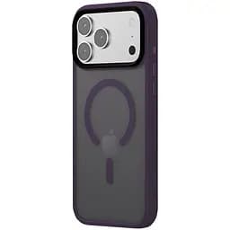 Чохол Ummi Colorful with MagSafe для Apple iPhone 17 Pro (6.3) Темно-фіолетовий / Dark Purple - мініатюра 2