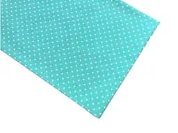 Хлопковая пеленка Moontime 100х80см "Горошек мятный"