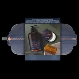 Подарунковий набір Gillette King C: Шампунь для бороди і шкіри обличчя 350 мл + Бальзам для бороди 100 мл + Гребінь для бороди + Сумка-косметичка - мініатюра 2