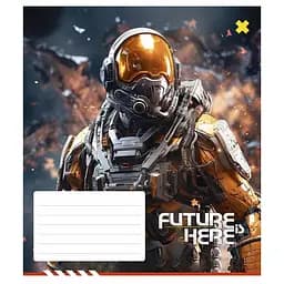Зошит учнівський "Future is Here" 012-3417K-3 в клітинку, 12 аркушів