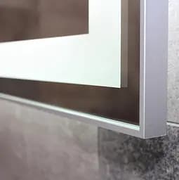 Дзеркало Dusel DE-M0061S1 Silver 75x100 см, Сірий - мініатюра 2