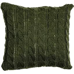 Декоративна подушка Прованс Коси оливкова 33 x 33 см (29749)