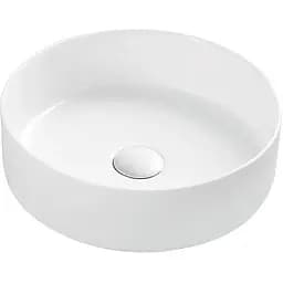 Умивальник накладний керамічний Mixxus Premium Topper-0101 355x355x120 мм MP6489, Білий