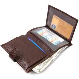 Чоловічий шкіряний гаманець Canpellini 10х13х1.5 см acs0025719 - мініатюра 5