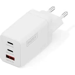 Digitus Зарядний пристрій GaN 2хUSB-C, 1хUSB-A, 67W