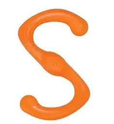 Игрушка S-образная для собак West Paw Bumi Small Tangerine ZG051TNG 24 см (747473621546)