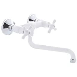 Змішувач для кухні Plamix Amax-361 white PM0583 Білий