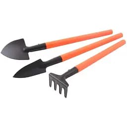 Набор садовых инструментов для ухода за комнатными растениями Mastertool 210мм (в наборе 3 шт.)