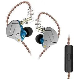 Наушники Knowledge Zenith ZSN Pro с микрофоном blue