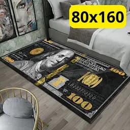 Стильний та зносостійкий килим для дому "100 доларів" 80х160 KT7001756