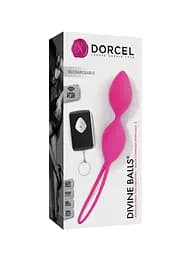 Вагинальные шарики Dorcel Divine Balls, 20.5 см, розовый