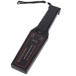 Ручной металлодетектор - досмотровый металлоискатель Goldcentry GC-1002 со шкалой уровня сигнала (100191)