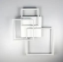 Светодиодная люстра Ideal Lux Frame Line.F Цвет корпуса Хром