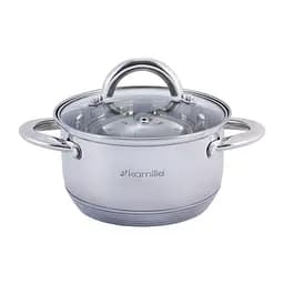 Кастрюля Kamille с крышкой, 1,7 л (KM-5771)