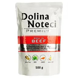 Влажный корм для собак Dolina Noteci Premium с говядиной 500 г