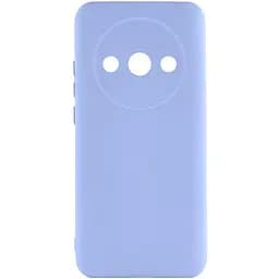 Чохол Getman TPU Liquid Silk Full Camera для Xiaomi Redmi A3 Бузковий/Light purple