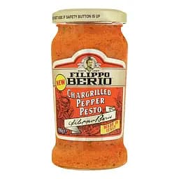Соус Filippo Berio Песто из перца на гриле, 190 г (777462)