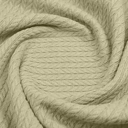 Плед-покривало Cosas Knitted Braid Olive косичка 75х95 см (Blanket_76Olive_KnittedBraid_75x95) - мініатюра 3