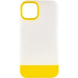Чохол Epik TPU+PC Bichromatic для Apple iPhone 13, 6.1 Matte/Yellow