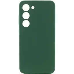Чохол Lakshmi Silicone Cover Full Camera (AAA) для Samsung Galaxy S22 Зелений / Cyprus Green