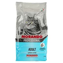 Сухий корм для дорослих котів Morando Professional з рибою 2 кг