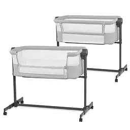Приставне ліжечко-люлька Kinderkraft Neste Up 2 Light Grey (KLNEUP02LGR0000) - мініатюра 6