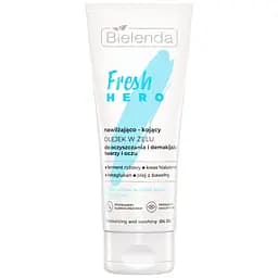 Гель-масло Bielenda Fresh Hero Moisturizing And Soothing Oil Gel ﻿﻿﻿﻿﻿для зняття макіяжу 90 г - мініатюра 2