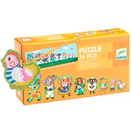 Настольная игра Djeco Puzzle Duo Большие и маленькие на ферме 16 шт. (DJ08266)