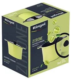 Каструля RINGEL Zitrone (5.8 л) 24 см антипригарне покриття ㅤ ㅤ - мініатюра 5