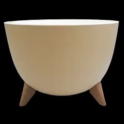 Горщик для квітів Serinova Ufo, 10 л, бежевий (ALY603)