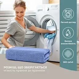 Рушник для рук та обличчя Ideia махровий натуральна бавовна 50х90 см (8-35869*004) - мініатюра 8
