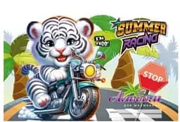 Альбом для малювання А4, 12 аркушів, 100 г/м², на скобі, дизайн 24112-24115