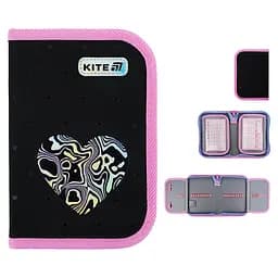 Пенал Kite Love is чорний (K25-622-3) - мініатюра 2