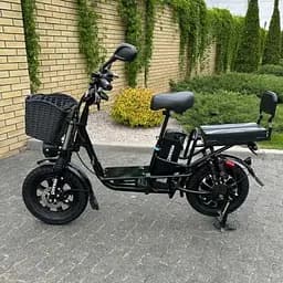 Електровелосипед Minako Monster Pro 18" 1200W 60V 30Ah гідравлічні гальма розкладний багажник/сидіння  duplication - мініатюра 3