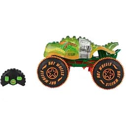 Машинка-позашляховик Hot Wheels Monster Trucks Rageasaur на радіокеруванні 1:15 збільшена (JBH03) - мініатюра 4