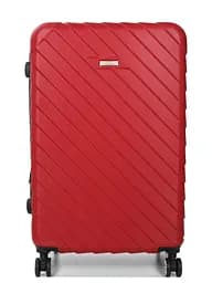Валіза велика L ABS-пластик Madisson Snowball 03403 78х52х32см 103+17л Червоний - мініатюра 3