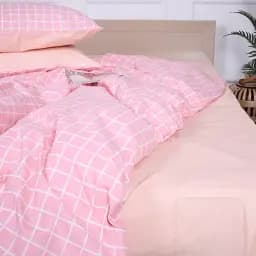 Простирадло MirSon Ranforce Elite 17-4777 Boulogne-Biancourt 180x220 см рожеве (2200008965396)