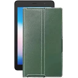 Чохол StatusCASE з екошкіри для планшету Alcatel 1T 7 4G Темно-зелений