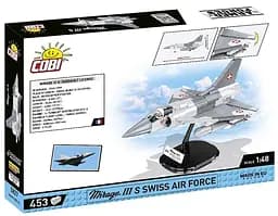 Конструктор COBI літак Mirage IIIS Swiss Air Force 5827 - мініатюра 6