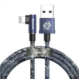 Кабель Baseus Camouflage L Shape Cable USB to Lightning 2.4A 1m CALMC-A06 Army