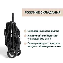 Прогулянкова коляска Chicco Urbino чорна (87138.95) - мініатюра 3