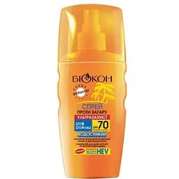 Спрей проти засмаги Біокон SPF 70 160 мл