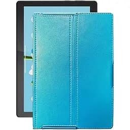 Чехол StatusCASE из экокожи для планшета Lenovo Tab M10 GHD X605FC Голубой